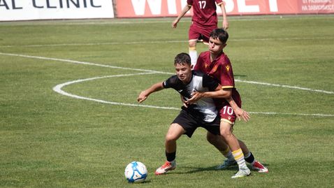 България U15 загуби от юношите на Локо (Пд) до 16 години в контрола