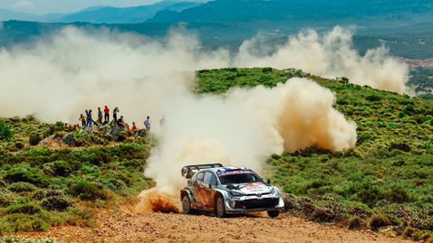 Ожие излезе начело в рали „Сардиния“