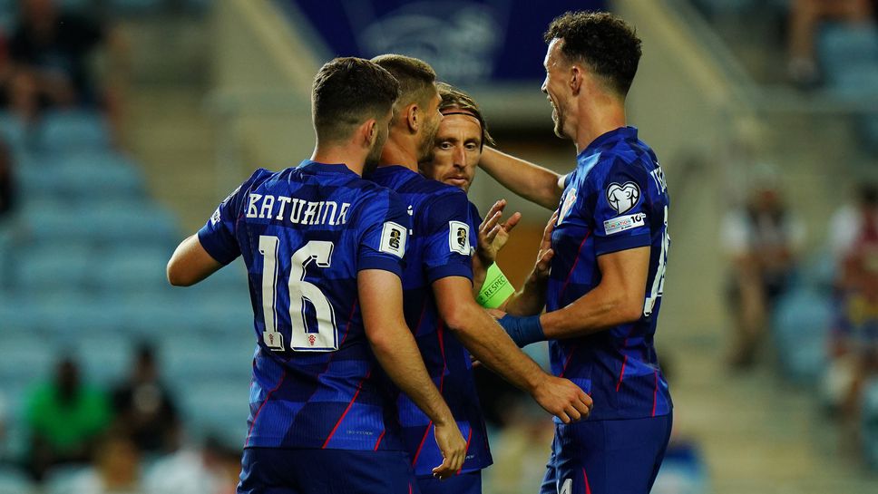 Отборът на Хърватия разби тима на Гибралтар със 7 0 в