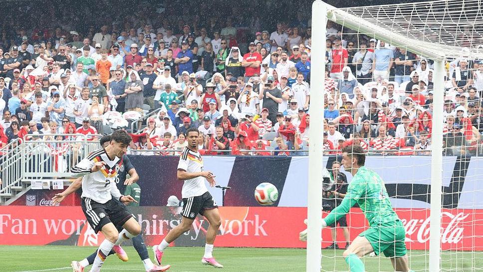 САЩ 0:1 Германия, Хавертц рано-рано откри за Бундестима