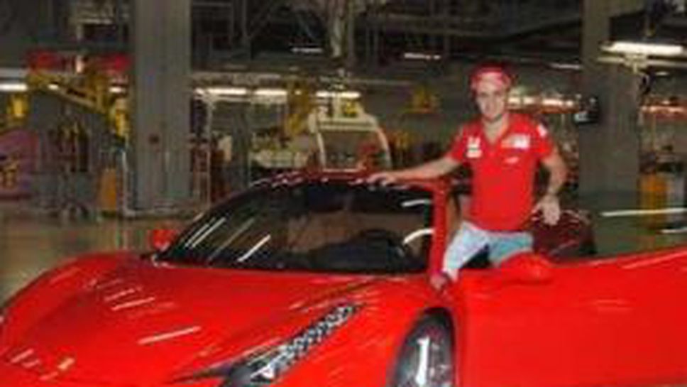 Маса се завърна в Маранело за първи път след катастрофата