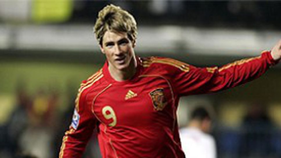 Торес възхитен от третото място за "Златната топка"