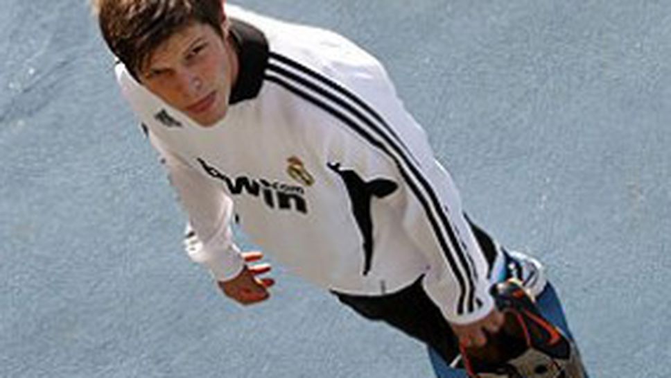 Хунтелаар с първа тренировка в Реал Мадрид