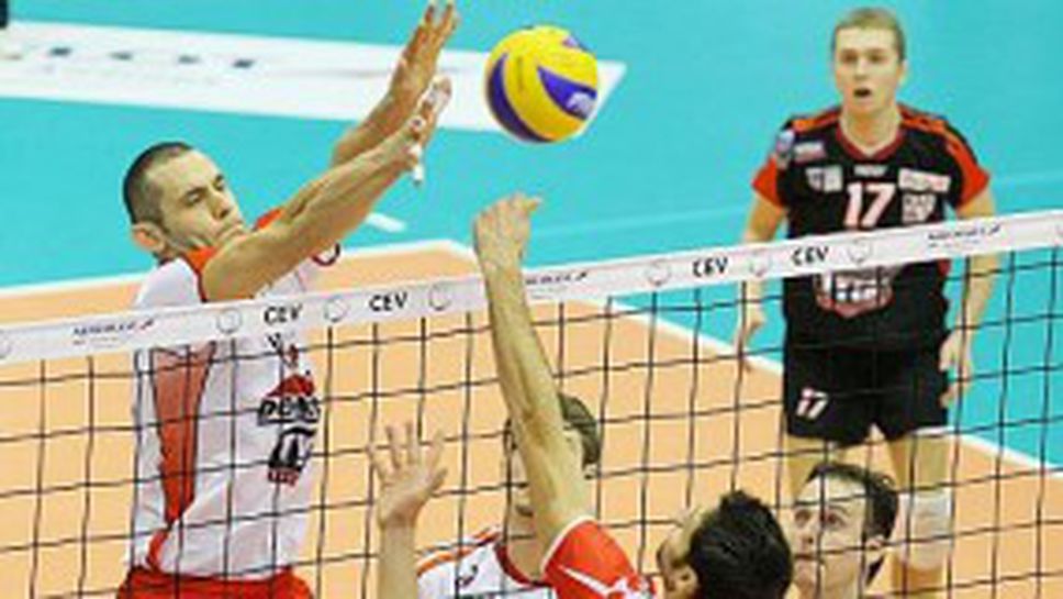 ЦСКА с 4-та поредна загуба в ШЛ, "червените" разгромени с 3:0 от Ченстохова