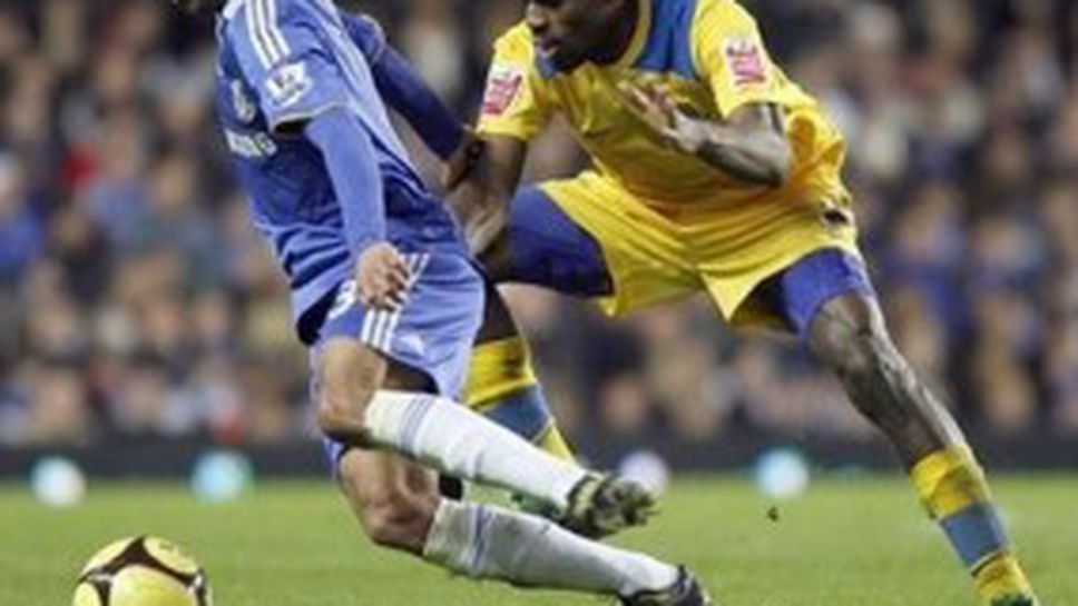 Челси с шокиращо равенство срещу тим от трета дивизия