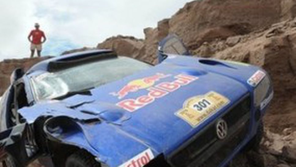 Ден 12: Сайнц отпадна, VW срещу Хамър до края на "Дакар"