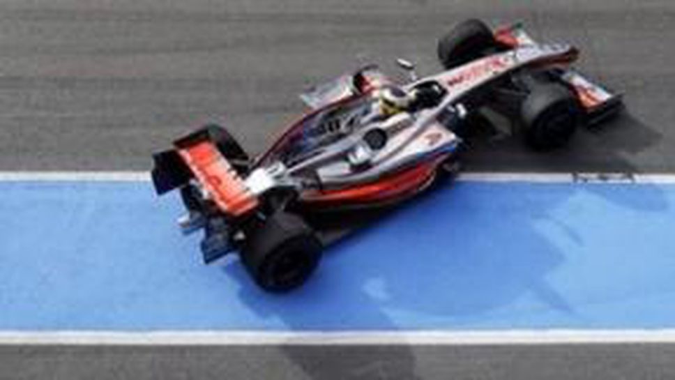 Първи обиколки за новия Макларън MP4-24