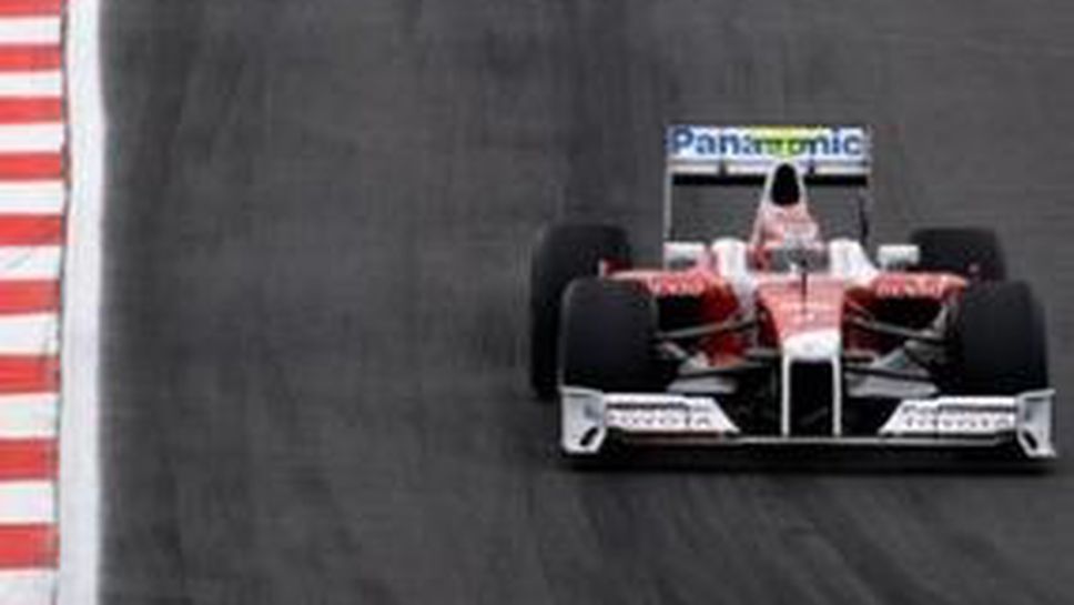 Тойота направи първи километри с TF109 в Португалия