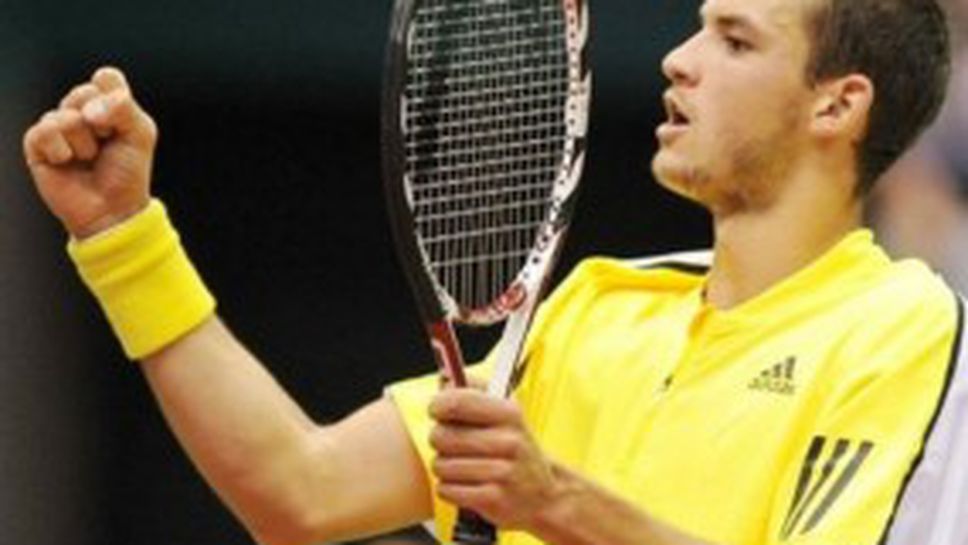 Григор Димитров се изкачи със 77 места в световната ранглиста