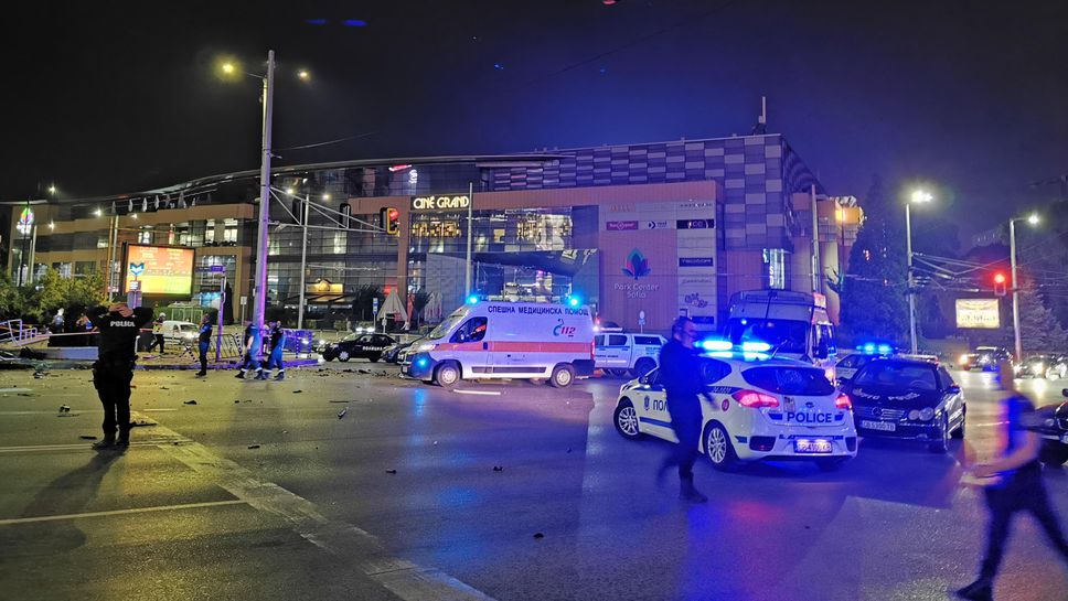 Полицията задържа избягалия шофьор от катастрофата в София