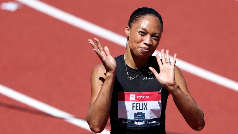 Носителката на 11 олимпийски медала Алисън Филикс ще участва на десетото си Световно първенство