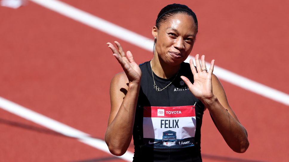 Носителката на 11 олимпийски медала Алисън Филикс ще участва на десетото си Световно първенство