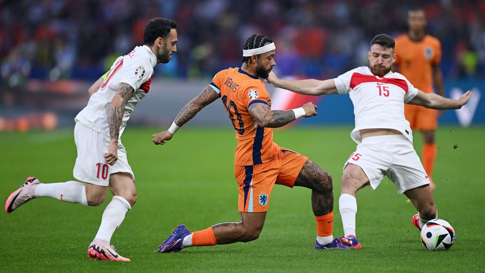 Нидерландия 0:1 Турция, гол на Самет Акайдън
