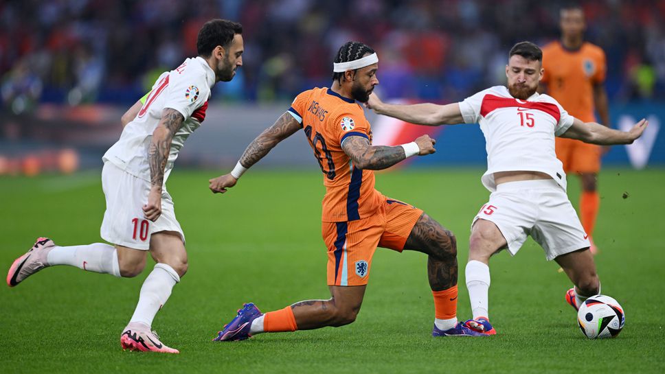 Нидерландия 0:0 Турция, силни минути за турците