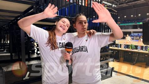 Ванеса Кокалова и Димана Костова в различна светлина пред камерата на Sportal.bg