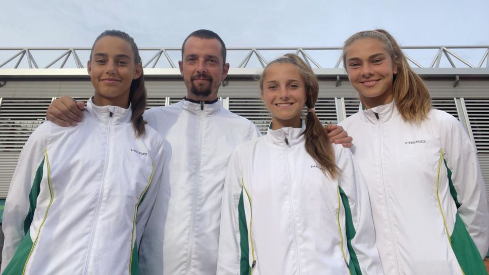 Девойките на България до 14 години се пребориха за финал на световното първенство по тенис