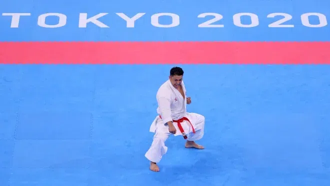 Японецът Рио Киюна спечели олимпийската титла в дисциплината "ката" на турнира по карате в Токио