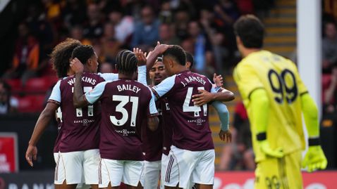 Астън Вила се изгаври с Рома