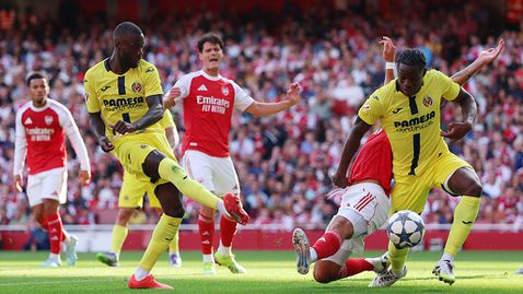  Арсенал съумя да загуби два пъти за една вечер от Виляреал 