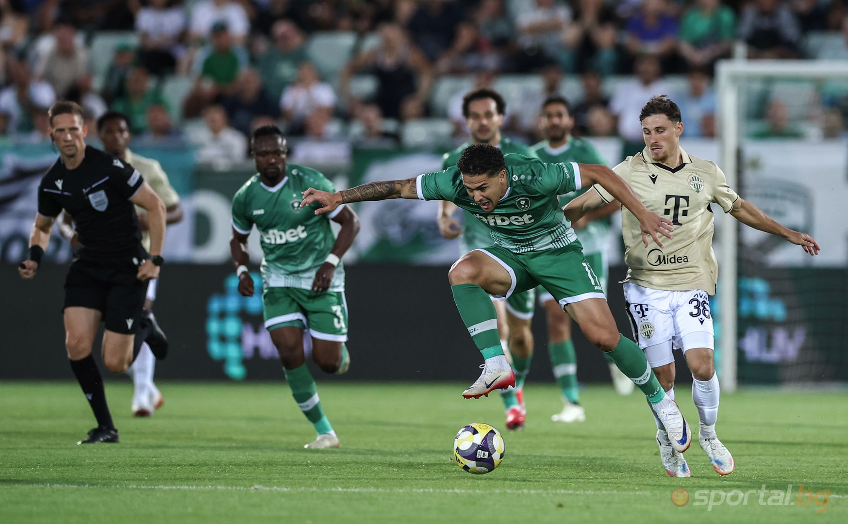 Лудогорец 0:0 Ференцварош