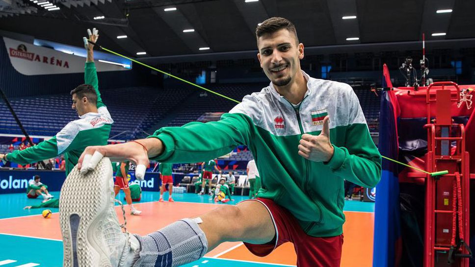 Алекс Грозданов: Искам денят да завърши с победа 🏐