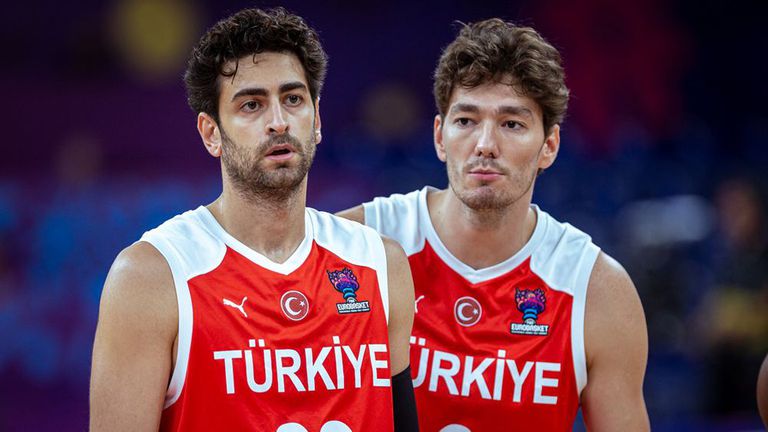 Гардът на турския национален отбор по баскетбол Фуркан Коркмаз говори