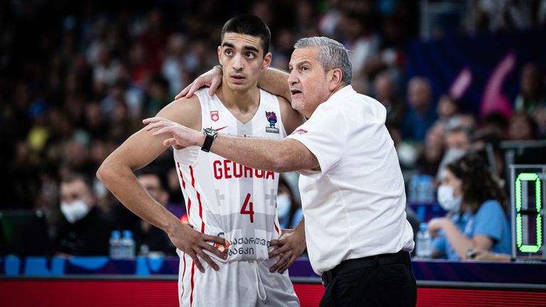 Старши треньорът на националния отбор на Грузия по баскетбол за