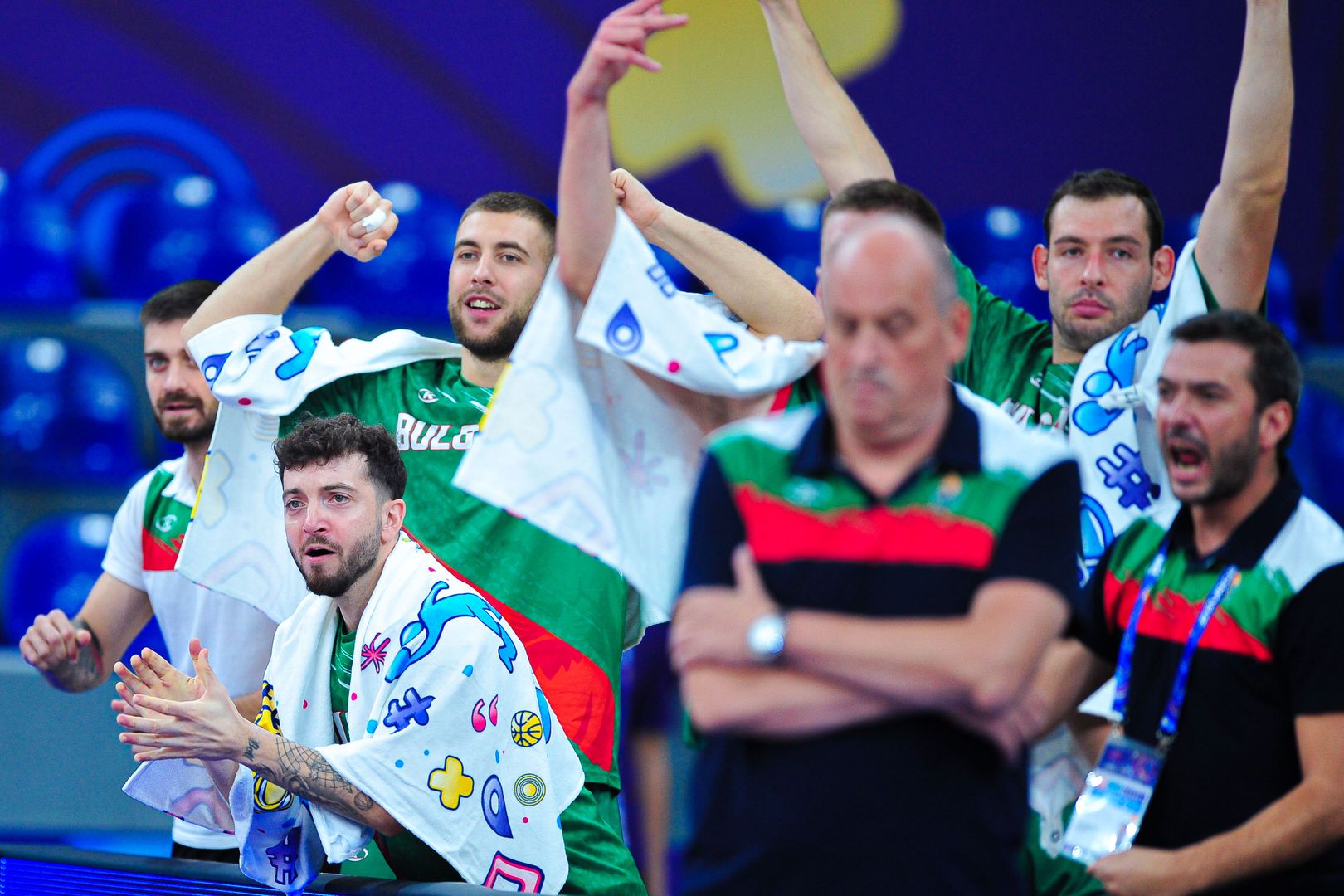 България срещу Грузия на ЕвроБаскет 2022