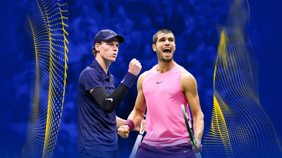Очаквайте на живо финала на US Open между Синер и Алкарас