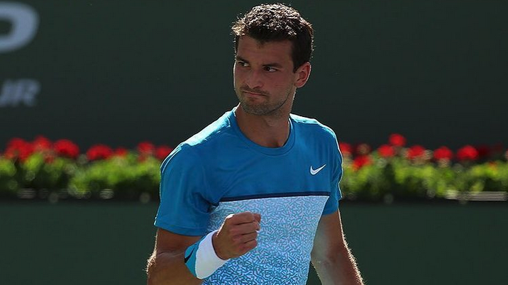 Григор Димитров стартира срещу германец или американец на турнира в Индиън Уелс