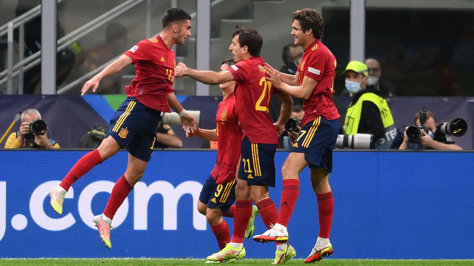 Сладко отмъщение за Испания и край на рекордната серия на Италия