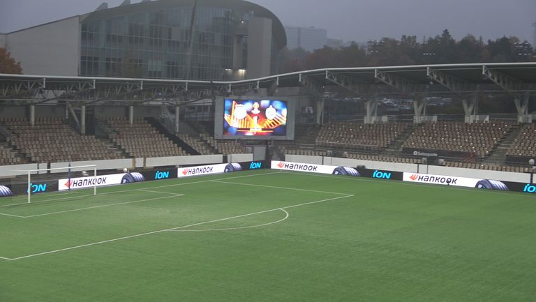 Това е "Болт Арена", където ще играят ХИК и Лудогорец в Фелзинки