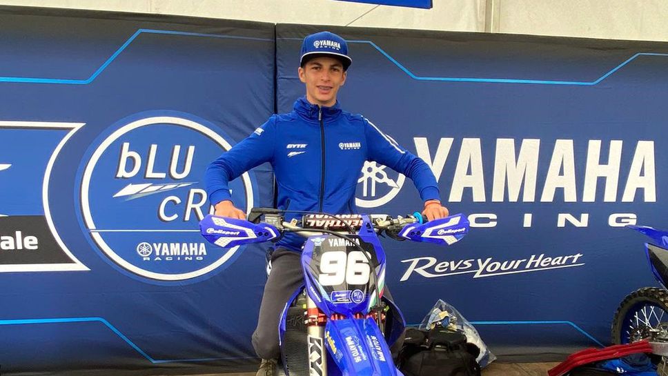 Дани Цанков готов за битката във Франция от Европейския шампионат по мотокрос