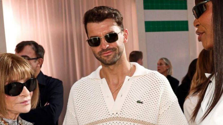 Григор Димитров на Седмицата на модата в Париж