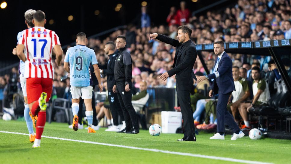 Диего Симеоне избухна срещу съдията: Нагъл негодник си!