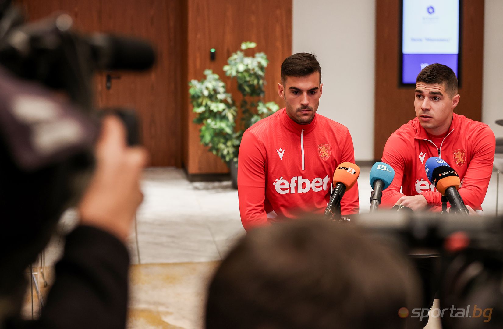 Пресконференция на Александър Димитров