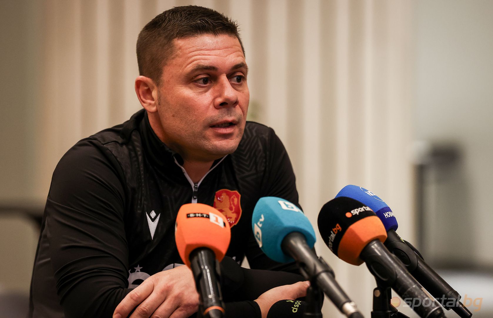 Пресконференция на Александър Димитров