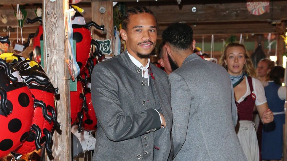 Льорой Сане се сби на Октоберфест