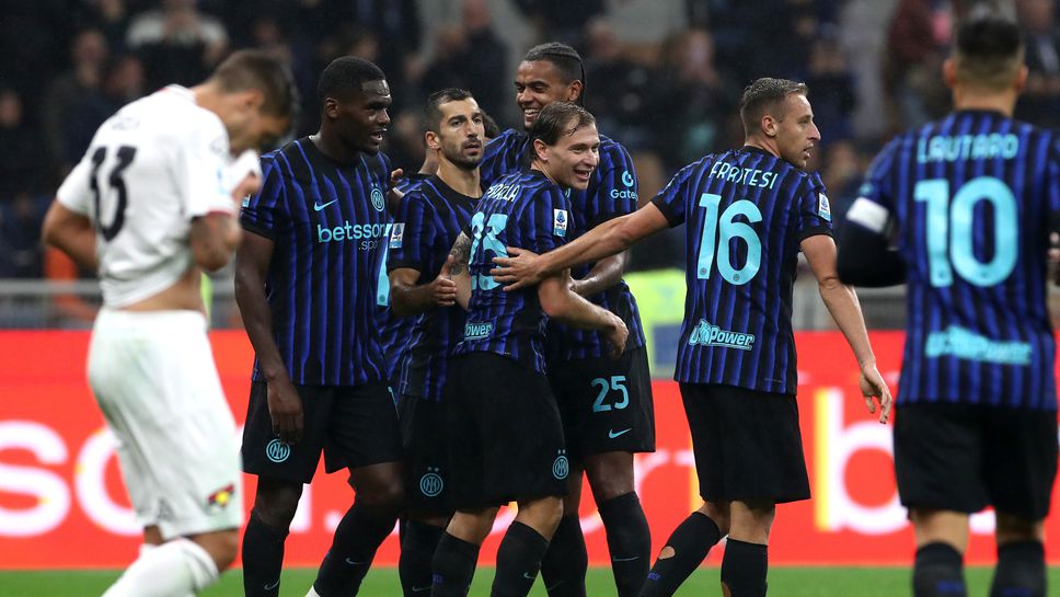 Никой в Италия не играе като Интер, впечатлен е Виери