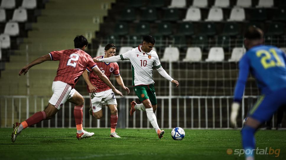 България U21 0:0 Шотландия U21, Никола Илиев с добра възможност