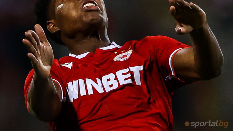 Нападателят на ЦСКА София Браян Морено влезе в