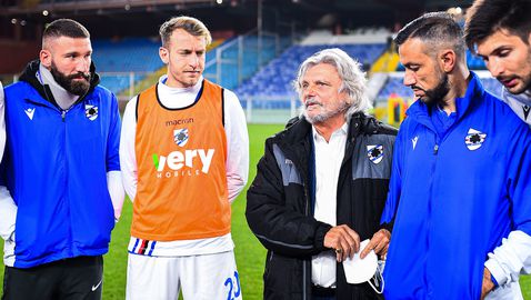 Босът на Сампдория подаде оставка от затвора