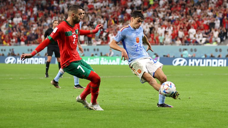 Дузпи: Мароко 1:0 Испания, Сарабия удари греда (гледайте тук)