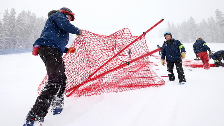 Отмененото спускането за мъже от Световната купа по ски-алпийски дисциплини