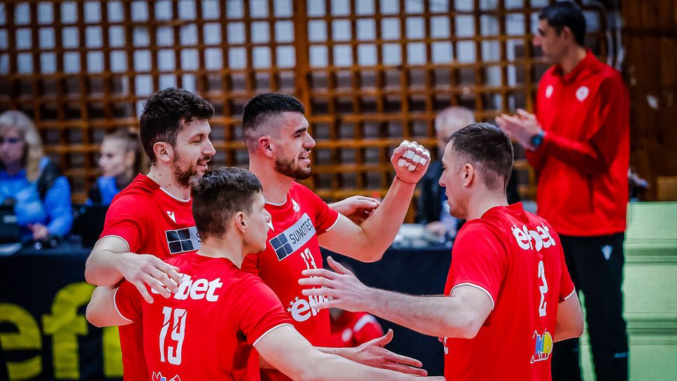 ЦСКА разгроми Славия и поведе във временното класиране в efbet Супер Волей