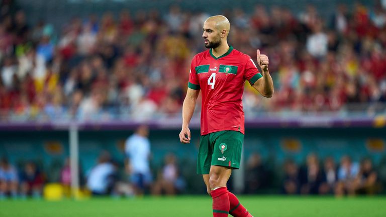 Халфът на Мароко Софиан Амрабат се превърна в едно от