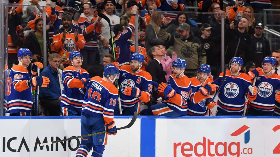 Хайман вкара два гола при завръщането си, Ойлърс надиграха Калъмбъс