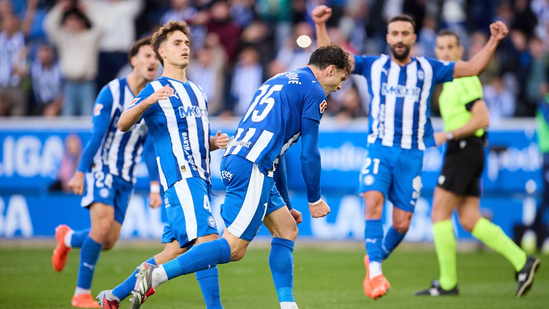 Алавес се изкачи в горната половина