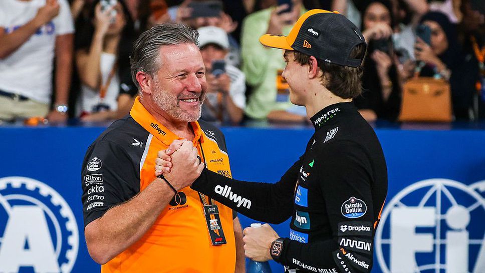 Оскар Пиастри завърши трети в квалификацията за Гран При на