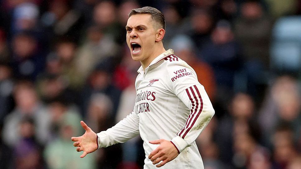 Астън Вила 1:1 Арсенал, голям пропуск на Мален